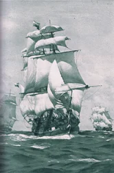 Mit einem guten starken Wind